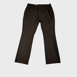 Kut from the Kloth Black Trouser Bootcut Pants Plus Size 18W Stretch Workwear